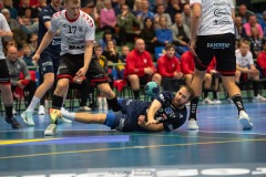 20231229 IFK Skövdes Daniel EKMAN under handbollsmatchen i Handbollsligan herr mellan IFK Skövde och Eskilstuna Guif den 29 december 2023 i Skövde.