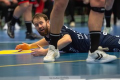 20231229 IFK Skövdes Daniel EKMAN under handbollsmatchen i Handbollsligan herr mellan IFK Skövde och Eskilstuna Guif den 29 december 2023 i Skövde.