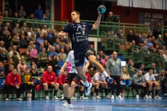 20231229 IFK Skövdes Jonas SAMUELSSON under handbollsmatchen i Handbollsligan herr mellan IFK Skövde och Eskilstuna Guif den 29 december 2023 i Skövde.