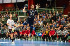 20231229 IFK Skövdes Daniel EKMAN under handbollsmatchen i Handbollsligan herr mellan IFK Skövde och Eskilstuna Guif den 29 december 2023 i Skövde.