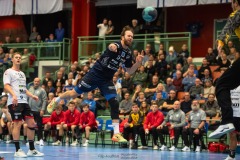 20231229 IFK Skövdes Daniel EKMAN under handbollsmatchen i Handbollsligan herr mellan IFK Skövde och Eskilstuna Guif den 29 december 2023 i Skövde.