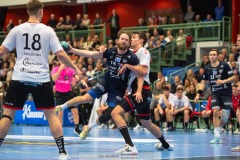 20231229 IFK Skövdes Daniel EKMAN under handbollsmatchen i Handbollsligan herr mellan IFK Skövde och Eskilstuna Guif den 29 december 2023 i Skövde.