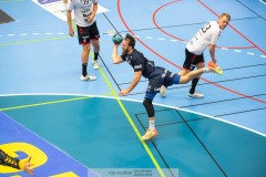 20231229 IFK Skövdes Daniel EKMAN under handbollsmatchen i Handbollsligan herr mellan IFK Skövde och Eskilstuna Guif den 29 december 2023 i Skövde.