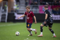 251122 ÖIS Isak Dahlqvist under fotbollsmatchen i kvalet till Allsvenskan mellan Örgryte IS och IFK Norrköping den 22 november 2025 på Gamla Ullevi i Göteborg.