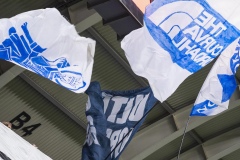 251122 Publik under fotbollsmatchen i kvalet till Allsvenskan mellan Örgryte IS och IFK Norrköping den 22 november 2025 på Gamla Ullevi i Göteborg.