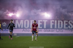 251122 ÖIS Charlie Vindehall under fotbollsmatchen i kvalet till Allsvenskan mellan Örgryte IS och IFK Norrköping den 22 november 2025 på Gamla Ullevi i Göteborg.