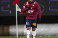 251122 ÖIS Tobias Sana under fotbollsmatchen i kvalet till Allsvenskan mellan Örgryte IS och IFK Norrköping den 22 november 2025 på Gamla Ullevi i Göteborg.