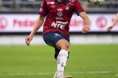 251122 ÖIS Charlie Vindehall under fotbollsmatchen i kvalet till Allsvenskan mellan Örgryte IS och IFK Norrköping den 22 november 2025 på Gamla Ullevi i Göteborg.
