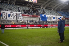 251122 IFK Norrköpings publik deppar efter fotbollsmatchen i kvalet till Allsvenskan mellan Örgryte IS och IFK Norrköping den 22 november 2025 på Gamla Ullevi i Göteborg.