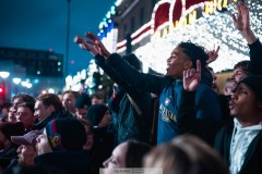 20251130 ÖIS Waylon Ramon Renecke under firandet av ÖIS avancemang till Allsvenskan den 30 november 2025 i Göteborg.