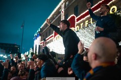 20251130 ÖIS Daniel Paulson under firandet av ÖIS avancemang till Allsvenskan den 30 november 2025 i Göteborg.