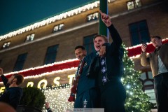 20251130 ÖIS Tobias Sana och Isak Dahlqvist under firandet av ÖIS avancemang till Allsvenskan den 30 november 2025 i Göteborg.