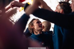 20251130 ÖIS Charlie Vindehall under firandet av ÖIS avancemang till Allsvenskan den 30 november 2025 i Göteborg.