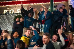 20251130 under firandet av ÖIS avancemang till Allsvenskan den 30 november 2025 i Göteborg.