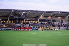 20240810 under fotbollsmatchen i Uefa Womens Champions League mellan BK Häcken och Arsenal WFC den 18 september 2024 på Bravida Arena i Göteborg.