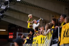 20240810 Publik under fotbollsmatchen i Uefa Womens Champions League mellan BK Häcken och Arsenal WFC den 18 september 2024 på Bravida Arena i Göteborg.