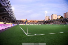 20240810 under fotbollsmatchen i Uefa Womens Champions League mellan BK Häcken och Arsenal WFC den 18 september 2024 på Bravida Arena i Göteborg.