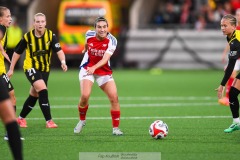 20240810 Arsenals Mariona Caldentey under fotbollsmatchen i Uefa Womens Champions League mellan BK Häcken och Arsenal WFC den 18 september 2024 på Bravida Arena i Göteborg.