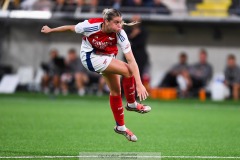 20240810 Arsenals Alessia Russo under fotbollsmatchen i Uefa Womens Champions League mellan BK Häcken och Arsenal WFC den 18 september 2024 på Bravida Arena i Göteborg.