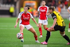 20240810 Arsenals Mariona Caldentey under fotbollsmatchen i Uefa Womens Champions League mellan BK Häcken och Arsenal WFC den 18 september 2024 på Bravida Arena i Göteborg.