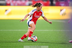 20240810 Arsenals Mariona Caldentey under fotbollsmatchen i Uefa Womens Champions League mellan BK Häcken och Arsenal WFC den 18 september 2024 på Bravida Arena i Göteborg.