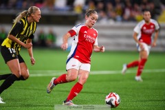 20240810 Arsenals Kim Little under fotbollsmatchen i Uefa Womens Champions League mellan BK Häcken och Arsenal WFC den 18 september 2024 på Bravida Arena i Göteborg.