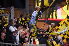 20240810 Publik under fotbollsmatchen i Uefa Womens Champions League mellan BK Häcken och Arsenal WFC den 18 september 2024 på Bravida Arena i Göteborg.