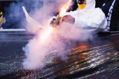 20260419 Publik inför fotbollsmatchen i Allsvenskan mellan BK Häcken och GAIS den 19 april 2026 på Nordic Wellness Arena i Göteborg. 
Foto: Filip Kauffeldt