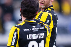 20260419 BK Häckens Filip Helander under fotbollsmatchen i Allsvenskan mellan BK Häcken och GAIS den 19 april 2026 på Nordic Wellness Arena i Göteborg. 
Foto: Filip Kauffeldt