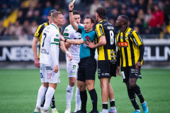 20260419 under fotbollsmatchen i Allsvenskan mellan BK Häcken och GAIS den 19 april 2026 på Nordic Wellness Arena i Göteborg. 
Foto: Filip Kauffeldt