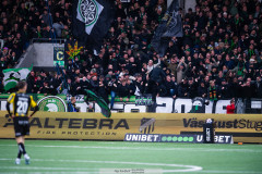 20260419 Publik jublar efter att ha GAIS Frosti Thorkelsson gjort 1-1 under fotbollsmatchen i Allsvenskan mellan BK Häcken och GAIS den 19 april 2026 på Nordic Wellness Arena i Göteborg. 
Foto: Filip Kauffeldt