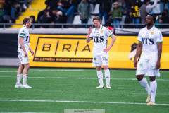 20260419 GAIS Robin Frej deppar efter att BK Häckens Gustav Lindgren gjort 2-1 under fotbollsmatchen i Allsvenskan mellan BK Häcken och GAIS den 19 april 2026 på Nordic Wellness Arena i Göteborg. 
Foto: Filip Kauffeldt