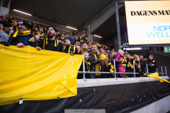 20260419 Publik efter fotbollsmatchen i Allsvenskan mellan BK Häcken och GAIS den 19 april 2026 på Nordic Wellness Arena i Göteborg. 
Foto: Filip Kauffeldt