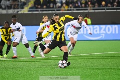 20240320 BK Häckens Rosa Kafaji under kvartsfinalen i UEFA Womens Champions League 2024 mellan BK Häcken och Paris Saint-Germain den 20 mars 2024 i Göteborg.