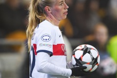 20240320 Paris Saint-Germains Amalie Vangsgaard under kvartsfinalen i UEFA Womens Champions League 2024 mellan BK Häcken och Paris Saint-Germain den 20 mars 2024 i Göteborg.