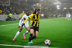 20240320 BK Häckens Hanna Wijk under kvartsfinalen i UEFA Womens Champions League 2024 mellan BK Häcken och Paris Saint-Germain den 20 mars 2024 i Göteborg.
