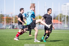 20240502 under matchen mellan IT och FCM i Chalmersmästerskapen i Fotboll 2 maj 2024 på Heden i Göteborg.