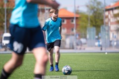 20240502 under matchen mellan IT och FCM i Chalmersmästerskapen i Fotboll 2 maj 2024 på Heden i Göteborg.