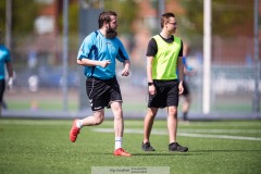 20240502 under matchen mellan IT och FCM i Chalmersmästerskapen i Fotboll 2 maj 2024 på Heden i Göteborg.