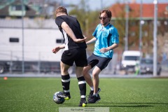 20240502 under matchen mellan IT och FCM i Chalmersmästerskapen i Fotboll 2 maj 2024 på Heden i Göteborg.