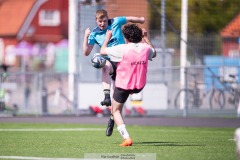 20240502 under matchen mellan IT och FCM i Chalmersmästerskapen i Fotboll 2 maj 2024 på Heden i Göteborg.