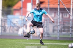 20240502 under matchen mellan IT och FCM i Chalmersmästerskapen i Fotboll 2 maj 2024 på Heden i Göteborg.