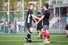 20240502 under matchen mellan IT och FCM i Chalmersmästerskapen i Fotboll 2 maj 2024 på Heden i Göteborg.