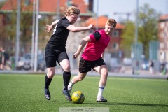 20240502 under matchen mellan Måsens BK och Droopy Brunkers i Chalmersmästerskapen i Fotboll 2 maj 2024 på Heden i Göteborg.