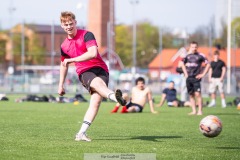 20240502 under matchen mellan Droopy Brunkers och Bjälklaget i Chalmersmästerskapen i Fotboll 2 maj 2024 på Heden i Göteborg.