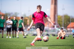 20240502 under matchen mellan Droopy Brunkers och Bjälklaget i Chalmersmästerskapen i Fotboll 2 maj 2024 på Heden i Göteborg.