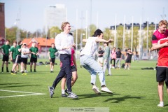 20240502 under matchen mellan Droopy Brunkers och Bjälklaget i Chalmersmästerskapen i Fotboll 2 maj 2024 på Heden i Göteborg.