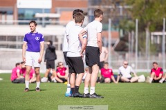 20240502 under finalen mellan Industriell Ekonomi och Industriell Ekonomi i Chalmersmästerskapen i Fotboll 2 maj 2024 på Heden i Göteborg.