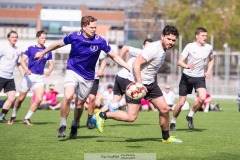 20240502 under finalen mellan Industriell Ekonomi och Industriell Ekonomi i Chalmersmästerskapen i Fotboll 2 maj 2024 på Heden i Göteborg.