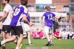 20240502 under finalen mellan Industriell Ekonomi och Industriell Ekonomi i Chalmersmästerskapen i Fotboll 2 maj 2024 på Heden i Göteborg.